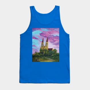 Cathedral with Pink Clouds Tank Top